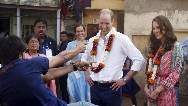Will And Kate Begin Royal Tour Of India Cbs News