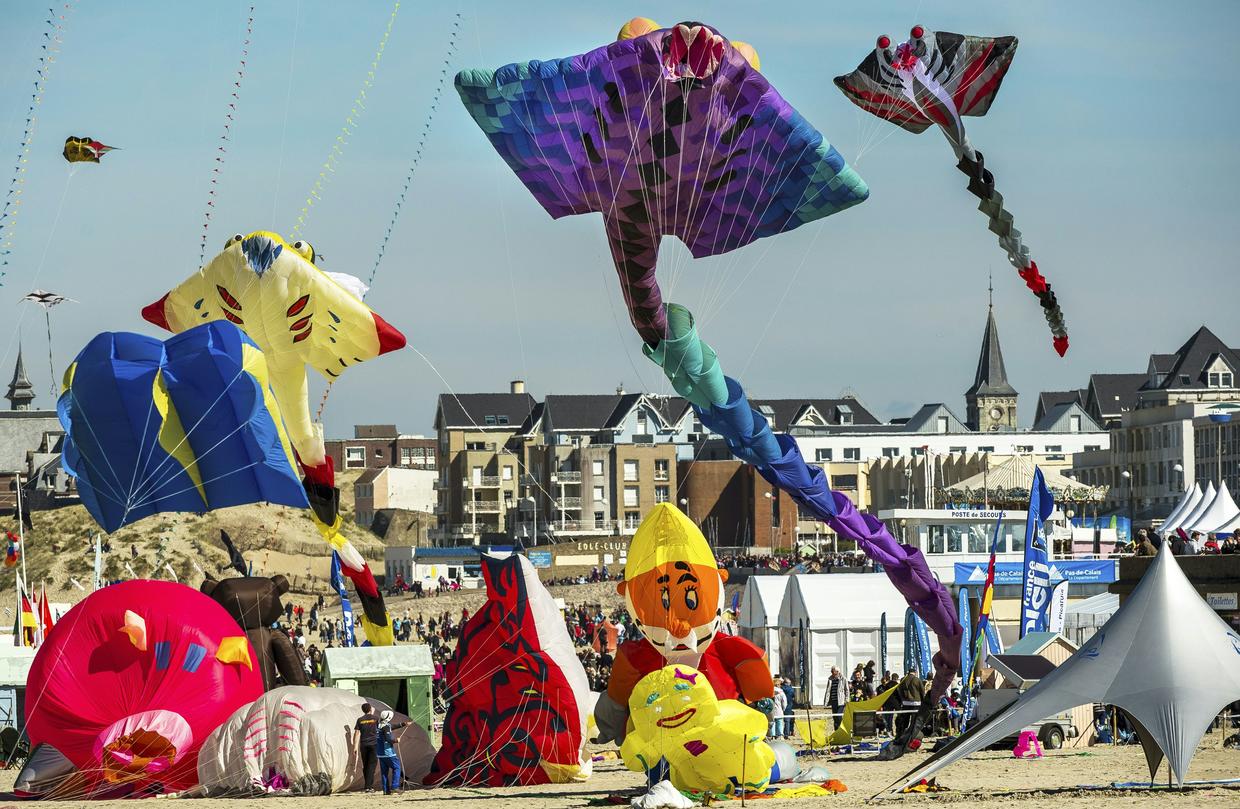 International Kite Festival Giant kites soar at International Kite