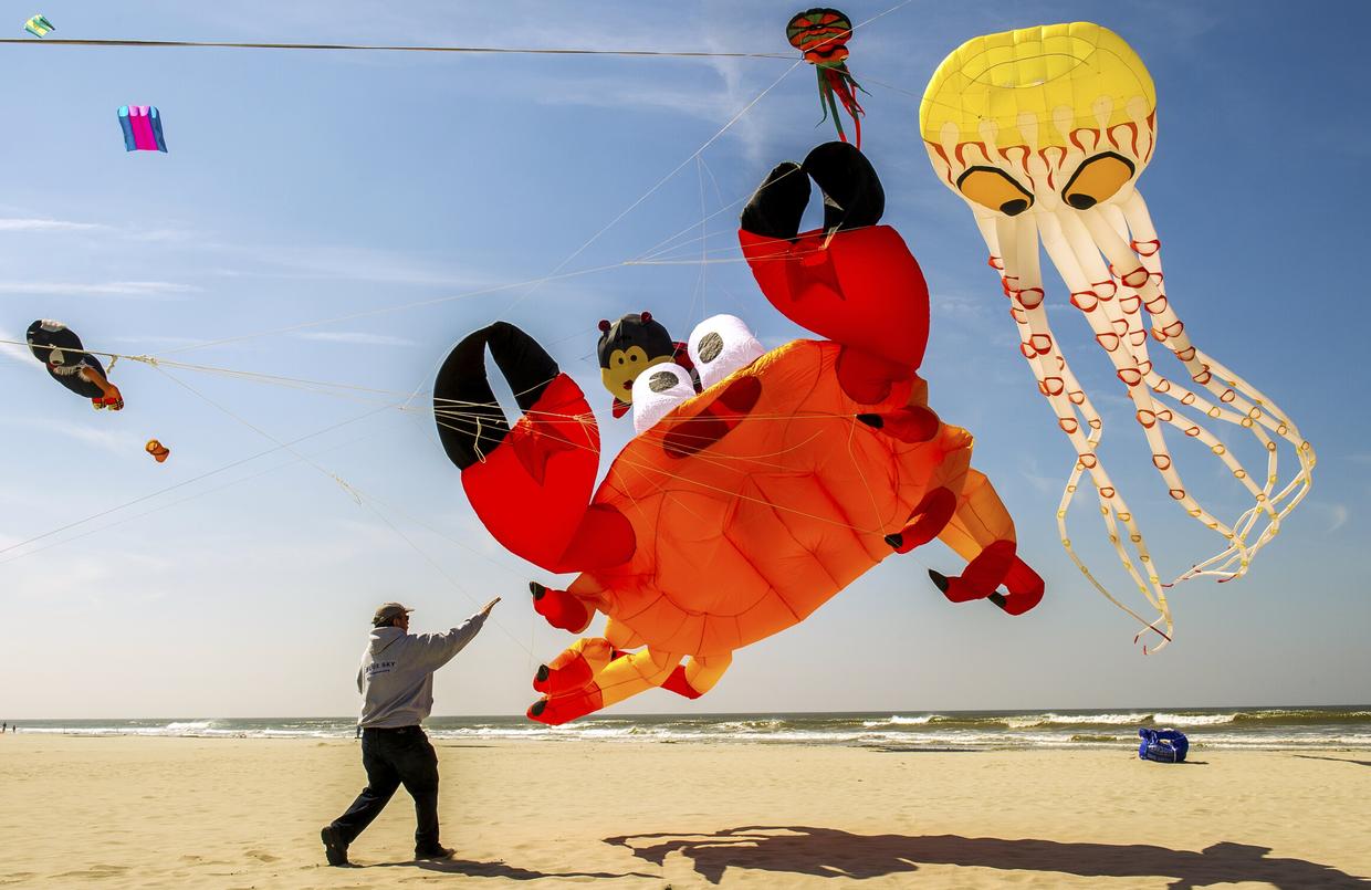 International Kite Festival Giant kites soar at International Kite