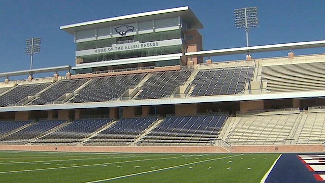 Texas high schools spending tens of millions on football stadiums CBS News