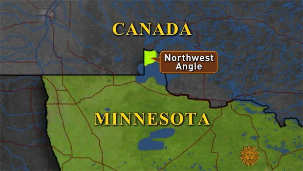 Minnesota's Northwest Angle, an American geographic oddity CBS News