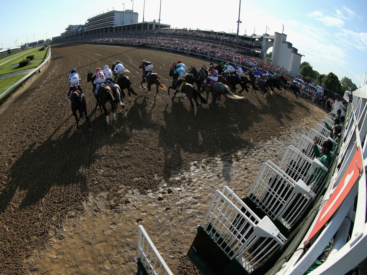 Crossing The Finish Line 2016 Kentucky Derby Pictures CBS News