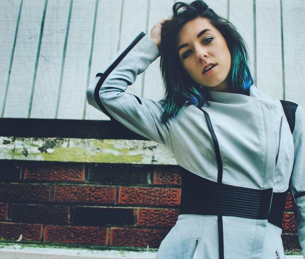 ​Christina Grimmie is seen in a photo posted to her Twitter account on March 16, 2016. 