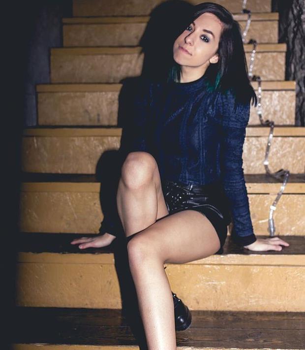 ​Christina Grimmie is seen in a photo posted to her Twitter account on March 25, 2016. 