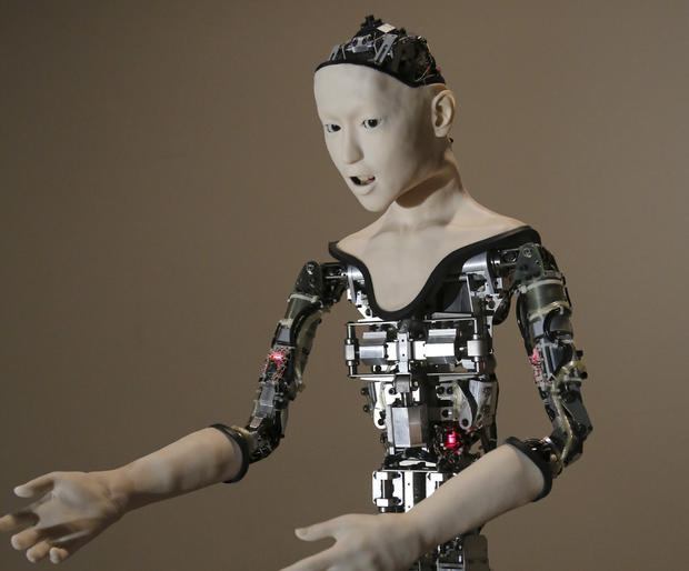 This creepy robot is powered by a neural network CBS News