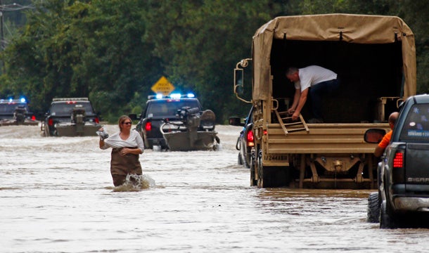 Deadly flooding in Louisiana CBS News
