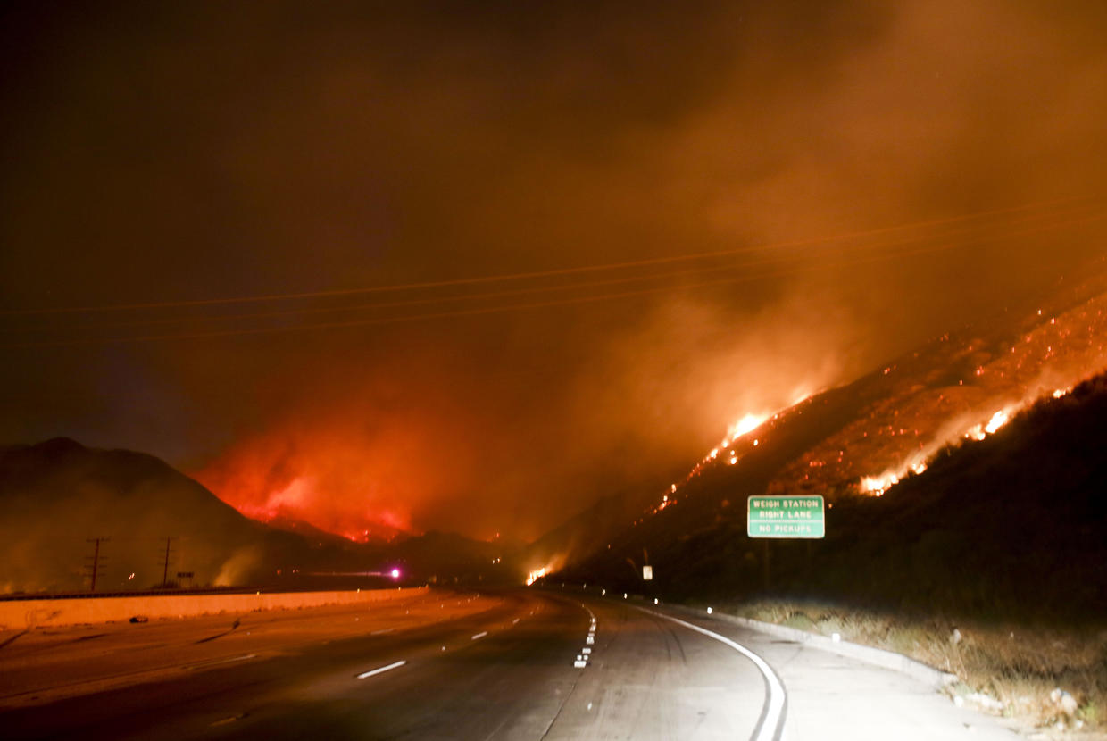 California Wildfire Devastating California Wildfires Pictures Cbs