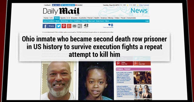 Ohio botched execution survivor Don't let them try again CBS News