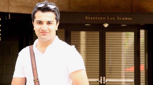 American University of Afghanistan professor Naqib Ahmad Khpulwak is seen in a photo posted to his Facebook page.