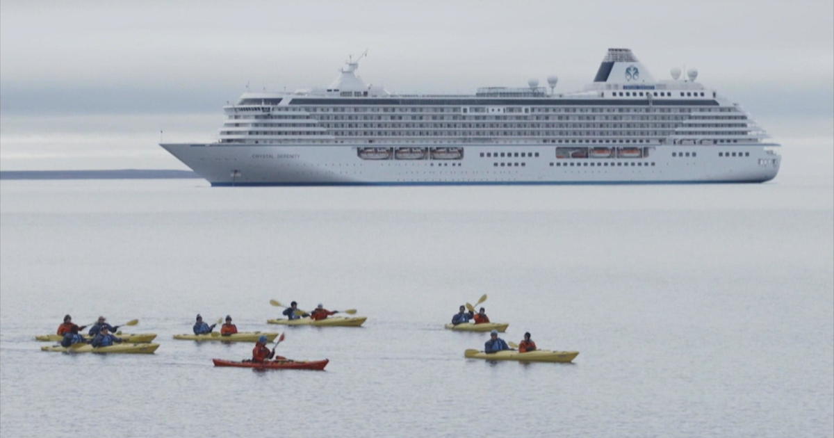 All Aboard Cruise Through The Once Impassable Northwest Passage Cbs News