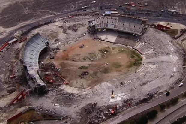 Image result for abandoned stadium