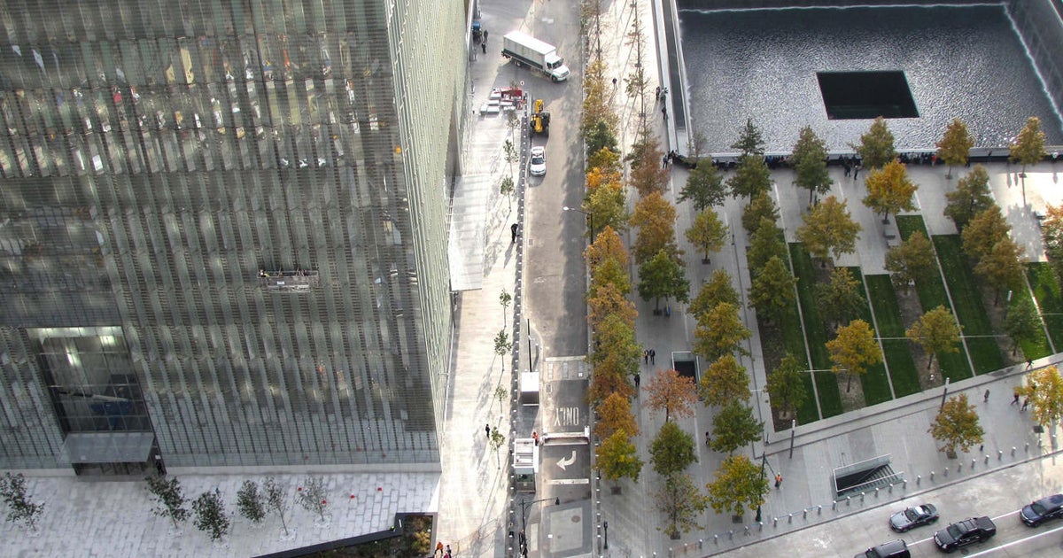 9/11: Sorrow and healing coexist at ground zero site - CBS News