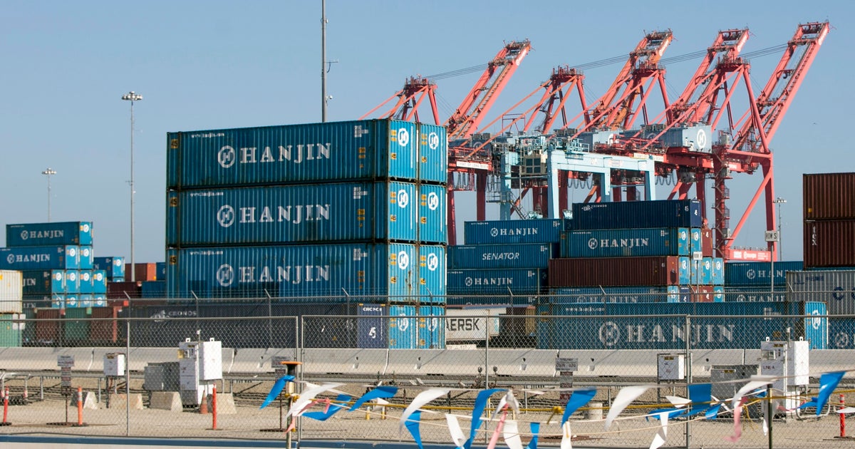 Ship company bankruptcy could impact holiday shopping CBS News