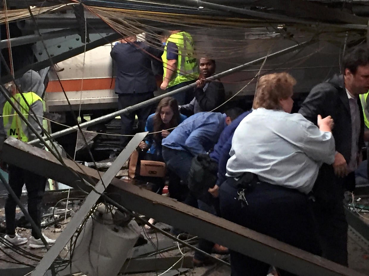 New Jersey train crash New Jersey train crash Pictures CBS News