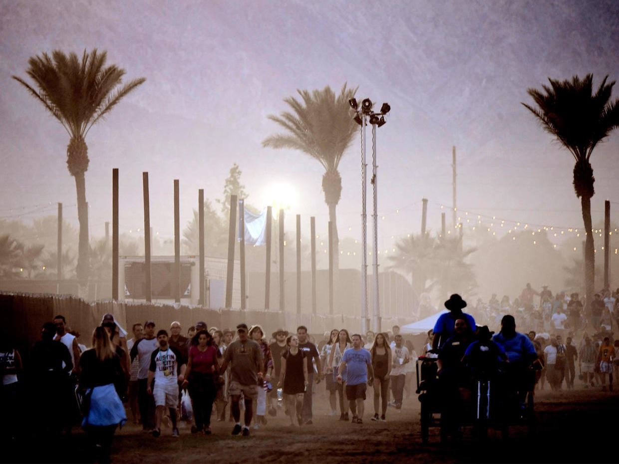The Charity of Your Choice Desert Trip Festival Pictures CBS News