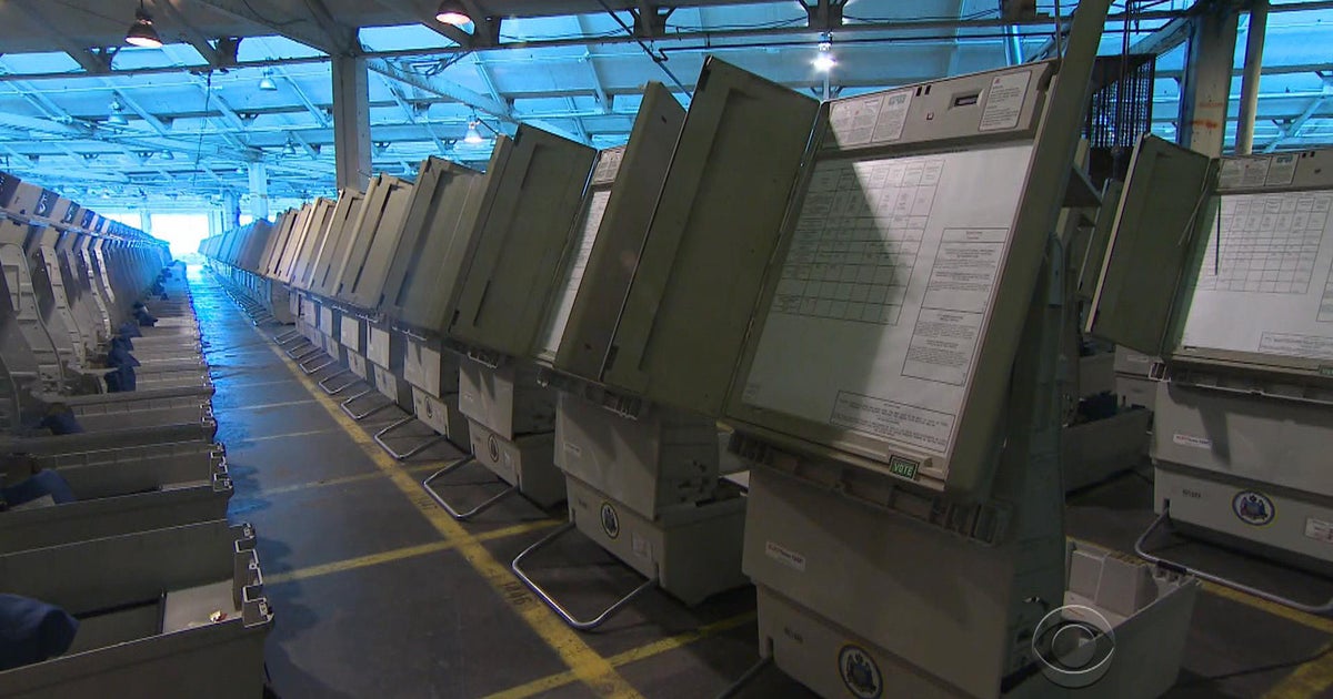 How vulnerable are Pennsylvania's electronic voting machines? CBS News