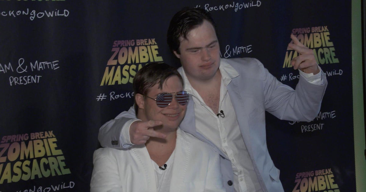 Best friends' zombie movie gives audiences something to smile about