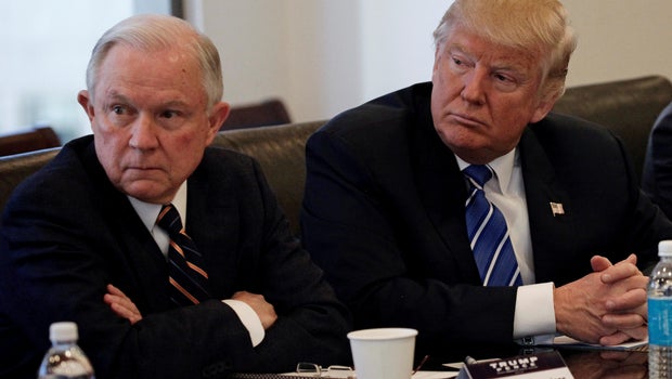 Resultado de imagen para Jeff Sessions Y TRUMP