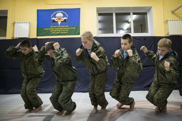 Russian Small Teen - Russia training Young Army \