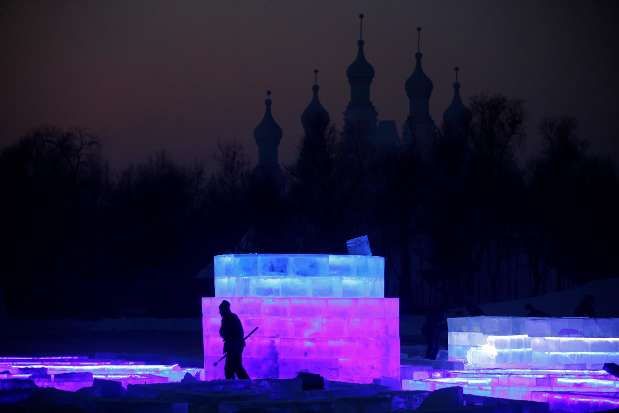 China's spectacular ice and snow sculpture festival in Harbin CBS News