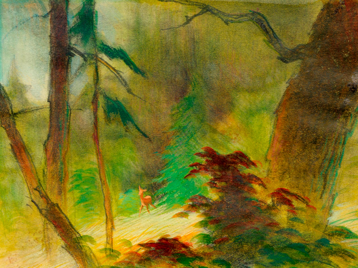 "Bambi" artist Tyrus Wong CBS News