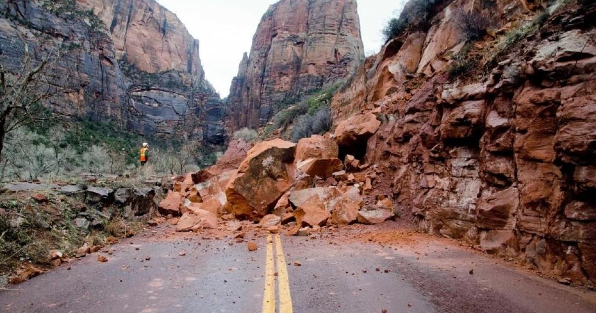 Zion National Park Scenic Drive closes indefinitely after rock slide