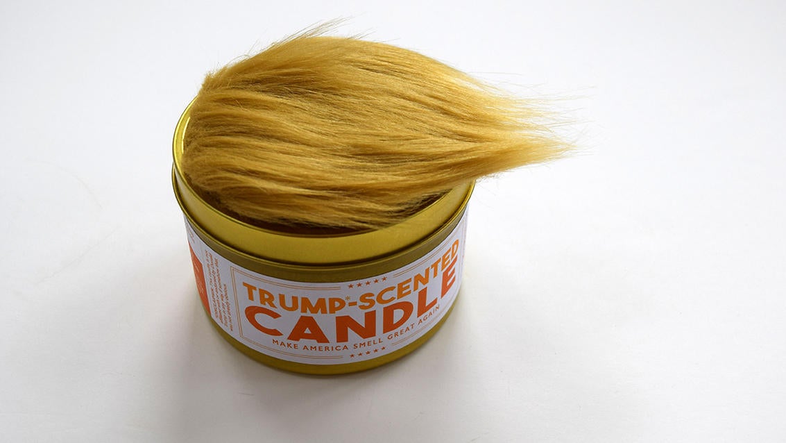 How to smell presidential -- buy this Trump-scented candle - CBS News