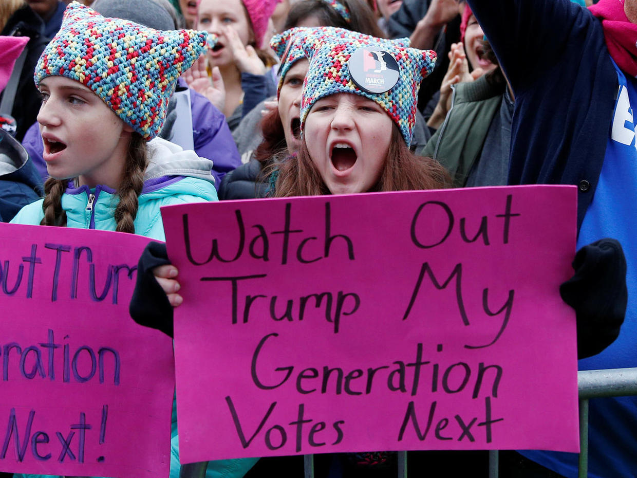 Women's March, in Washington and around the world