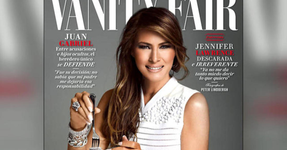 Melania Trump featured on cover of Mexico's Vanity Fair CBS News