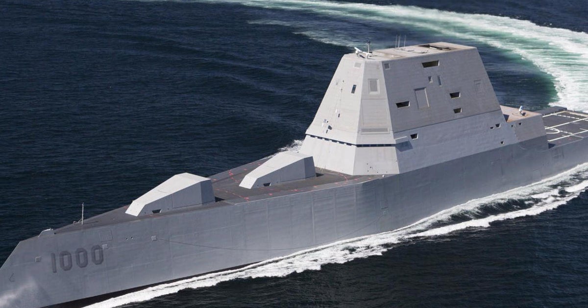 USS Zumwalt The next generation destroyer CBS News