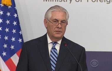 Sec. Tillerson on North Korea: "all options are on the table"