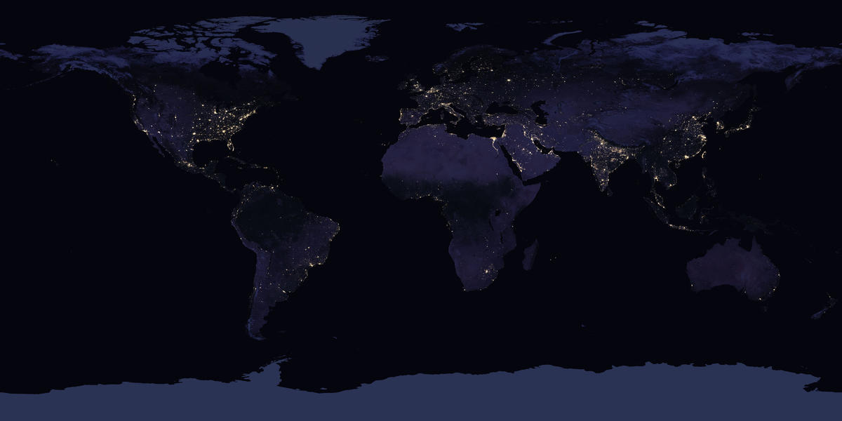 Nasa Releases New Images Of Earth At Night Cbs News