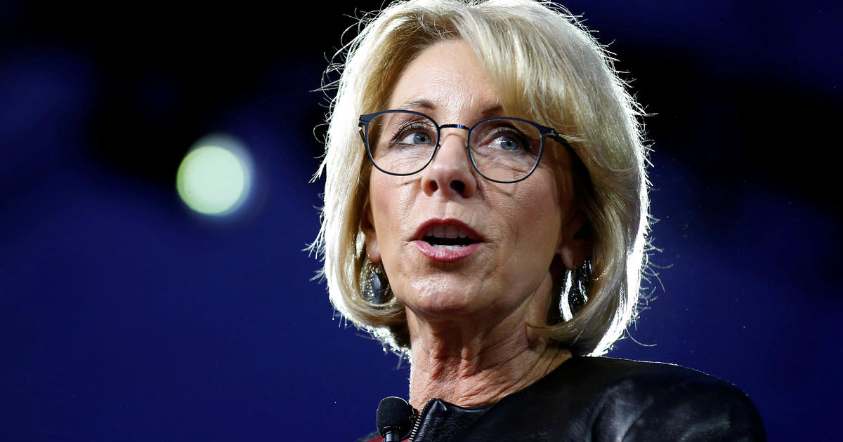 Betsy DeVos urges Congress to reject forgiveness of student loan in apparent farewell letter