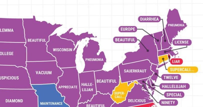 America S Most Misspelled Words According To Google Cbs News