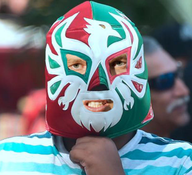 Mexican wrestling mask 