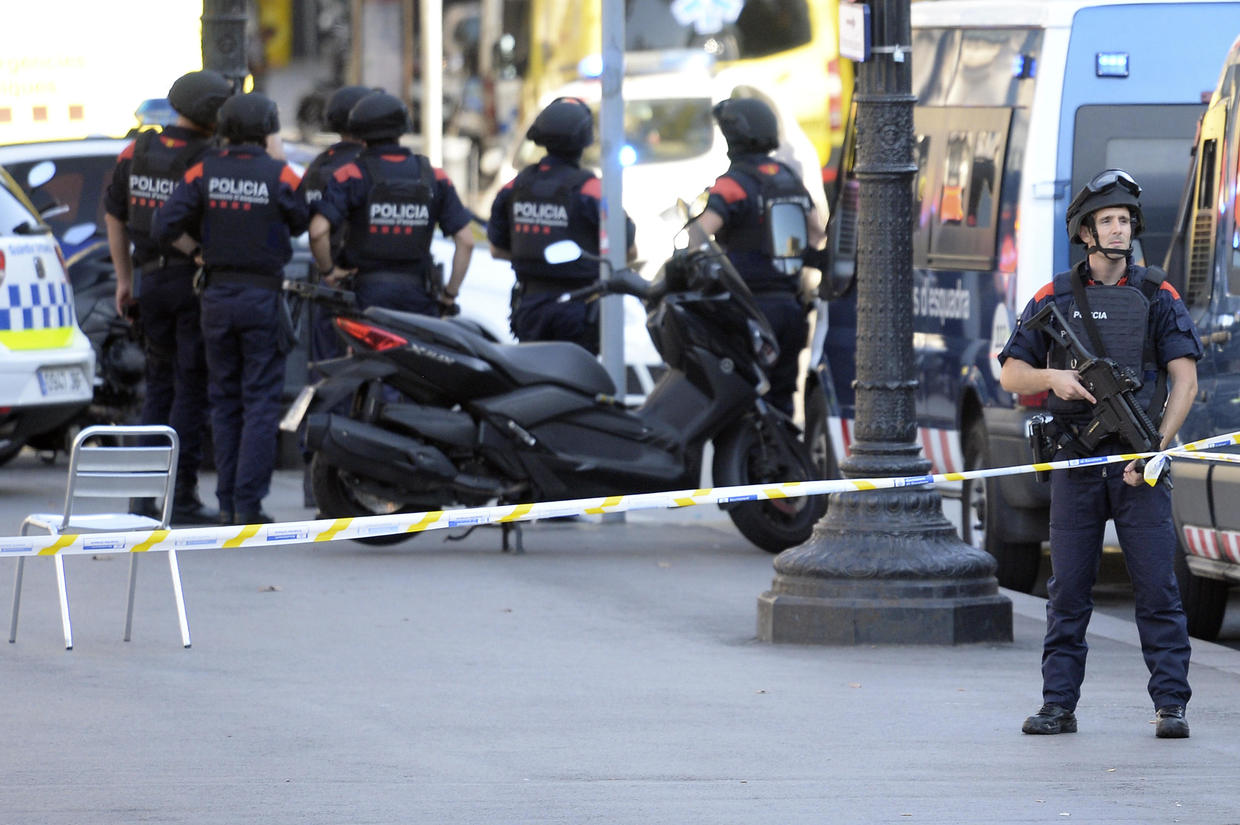 Barcelona Terror Attack Cbs News