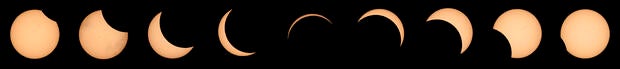 Solar Eclipse Visible Across Swath Of U.S.