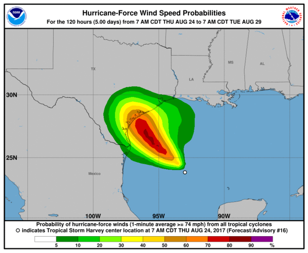 Harvey regains strength in Gulf of Mexico, upgraded to hurricane CBS News