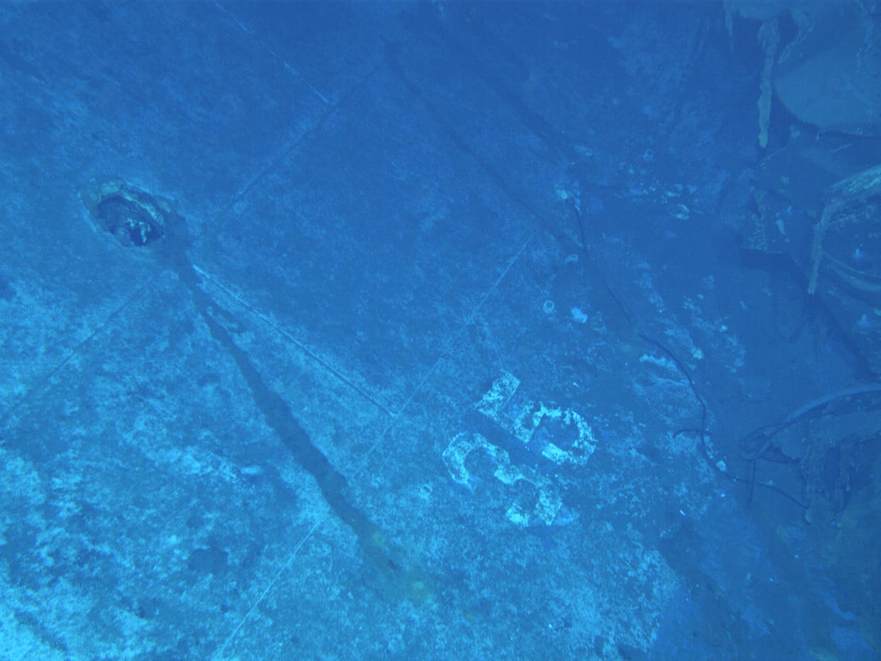 Wreckage Of USS Indianapolis Found CBS News   Indianapolis Wreck 3 Promo 