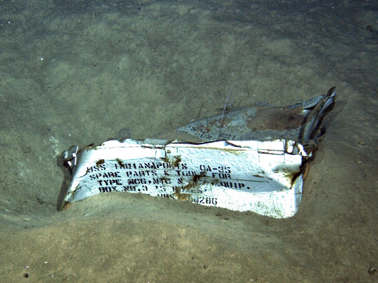 USS Indianapolis Wreckage of USS Indianapolis found Pictures CBS News