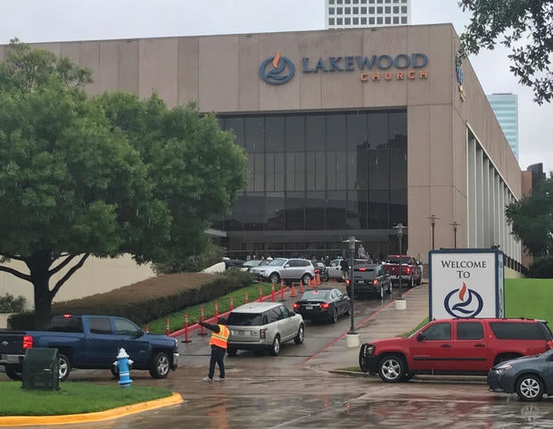 lakewood church harvey texas donations
