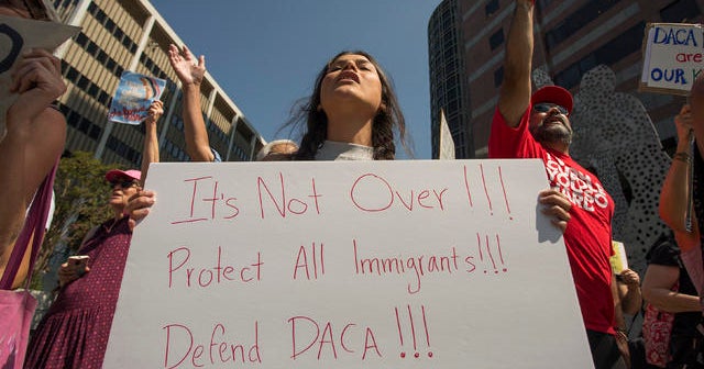 Undocumented immigrants make case for saving "Dreamers" program