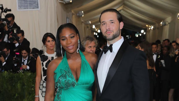 Serena Williams And Alexis Ohanian Celebrity Weddings And Engagements Pictures Cbs News