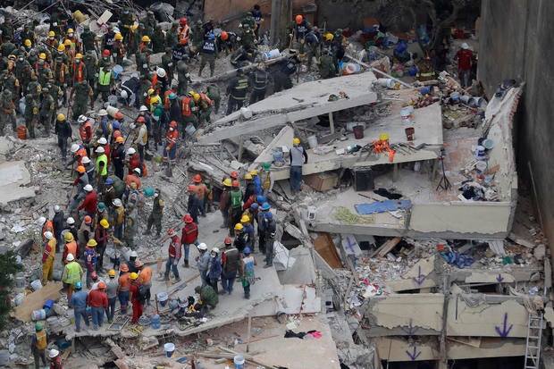APTOPIX Mexico Earthquake