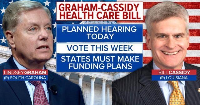 New version of Graham-Cassidy health care bill amid GOP divide