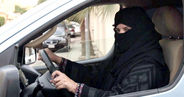 Image result for PHOTOS OF SAUDI WOMEN DRIVING A CAR
