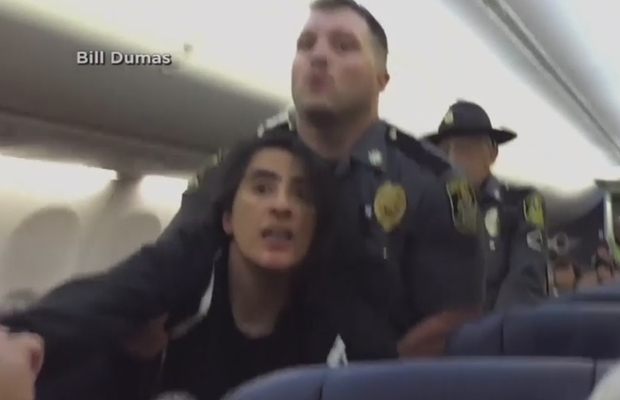 woman dragged off Southwest flight 