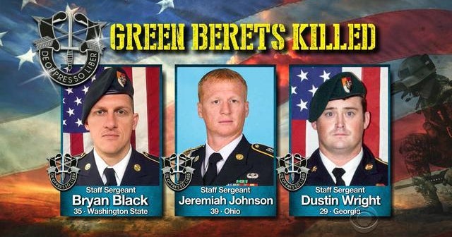 Fourth Green Beret killed in Niger ambush