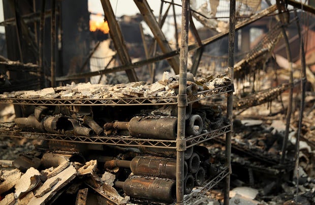 Multiple Wildfires Destroy Homes, Threaten California Wine Country