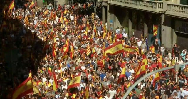 Spain vows to start taking power from Catalonia